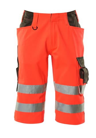 ⁨MASCOT® Spodenki, długie SAFE SUPREME (kolor czerwień hi-vis/ciemny antracyt, rozmiar C44)⁩ w sklepie Wasserman.eu