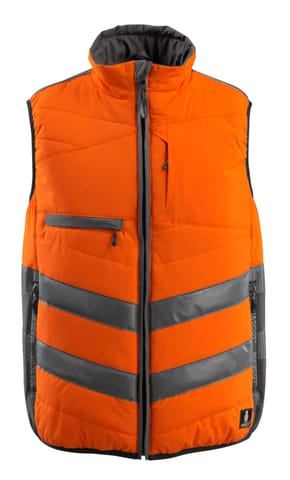 ⁨MASCOT® Kamizelka zimowa SAFE SUPREME (kolor pomarańcz hi-vis/ciemny antracyt, rozmiar L)⁩ w sklepie Wasserman.eu