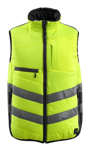 ⁨MASCOT® Kamizelka zimowa SAFE SUPREME (kolor żółty hi-vis/czerń, rozmiar L)⁩ w sklepie Wasserman.eu