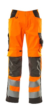 ⁨MASCOT® Spodnie z kieszeniami na kolanach SAFE SUPREME (kolor pomarańcz hi-vis/ciemny antracyt, rozmiar 82C56)⁩ w sklepie Wasserman.eu