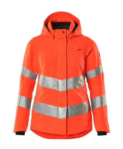 ⁨MASCOT® Kurtka zimowa SAFE SUPREME (kolor czerwień hi-vis, rozmiar M)⁩ w sklepie Wasserman.eu