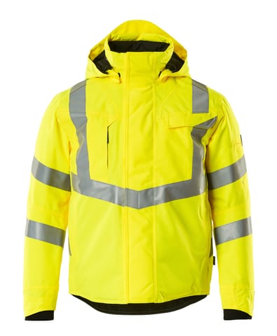 ⁨MASCOT® Kurtka zimowa SAFE SUPREME (kolor żółty hi-vis, rozmiar 2XL)⁩ w sklepie Wasserman.eu