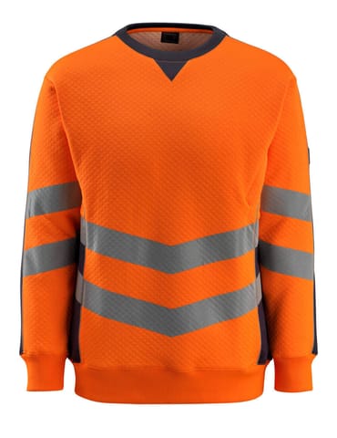 ⁨MASCOT® Bluza SAFE SUPREME (kolor pomarańcz hi-vis/ciemny granat, rozmiar L)⁩ w sklepie Wasserman.eu