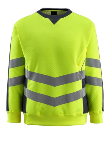 ⁨MASCOT® Bluza SAFE SUPREME (kolor żółty hi-vis/ciemny granat, rozmiar M)⁩ w sklepie Wasserman.eu