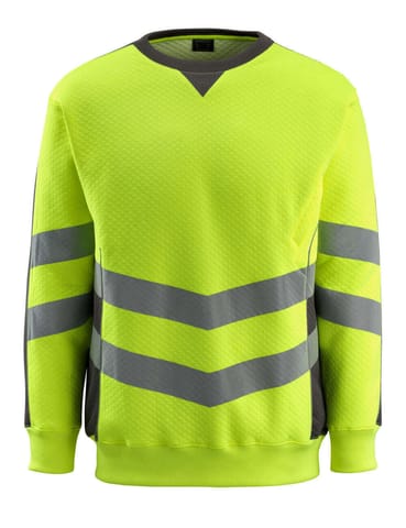 ⁨MASCOT® Bluza SAFE SUPREME (kolor żółty hi-vis/ciemny antracyt, rozmiar L)⁩ w sklepie Wasserman.eu