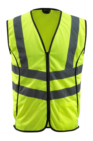 ⁨MASCOT® Kamizelka ostrzegawcza SAFE SUPREME (kolor żółty hi-vis, rozmiar L)⁩ w sklepie Wasserman.eu