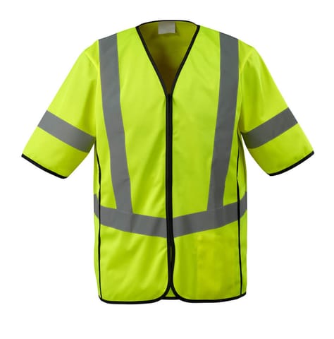 ⁨MASCOT® Kamizelka ostrzegawcza SAFE SUPREME (kolor żółty hi-vis, rozmiar 2XL)⁩ w sklepie Wasserman.eu