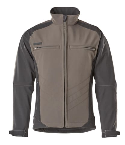 ⁨MASCOT® Kurtka softshell UNIQUE (kolor ciemny antracyt/czerń, rozmiar L)⁩ w sklepie Wasserman.eu
