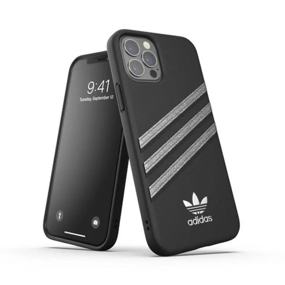 ⁨Adidas OR Moulded Case Woman iPhone 12 Pro black/black 43714⁩ at Wasserman.eu