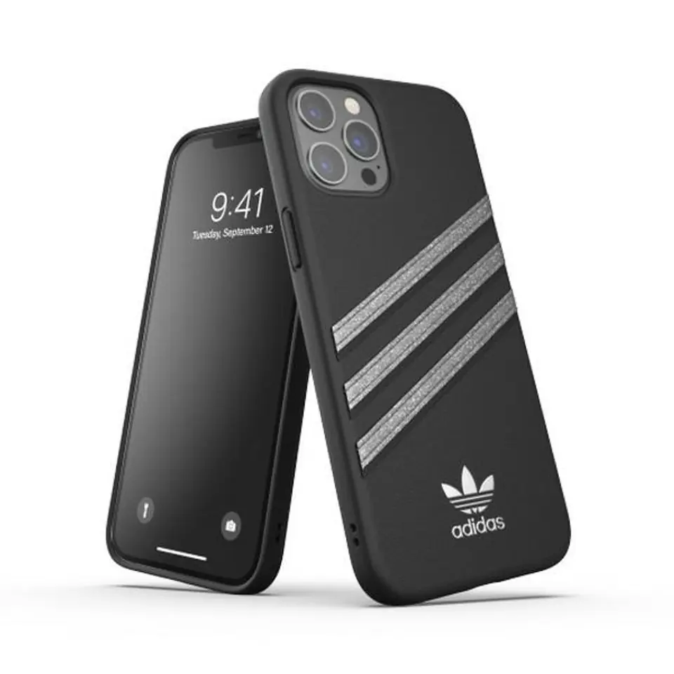 ⁨Adidas OR Moulded Case Woman iPhone 12 Pro Max black/black 43715⁩ at Wasserman.eu