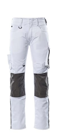 ⁨MASCOT® Spodnie z kieszeniami na kolanach UNIQUE (kolor biel/ciemny antracyt, rozmiar 76C54)⁩ w sklepie Wasserman.eu