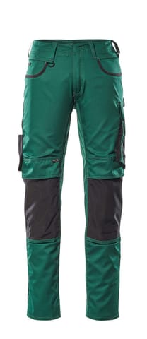 ⁨MASCOT® Spodnie z kieszeniami na kolanach UNIQUE (kolor zieleń/czerń, rozmiar 82C47)⁩ w sklepie Wasserman.eu