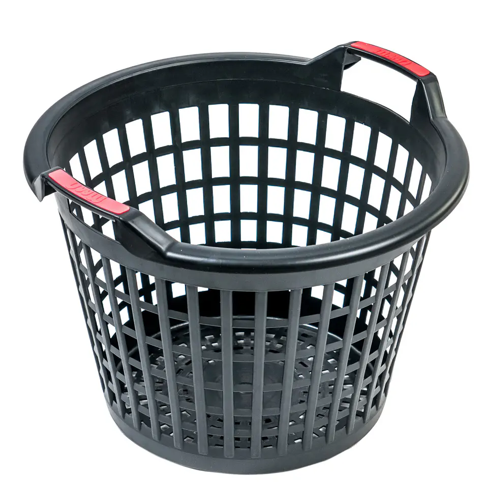 ⁨Openwork basket eco 25l black (420*285mm height 290mm)⁩ at Wasserman.eu