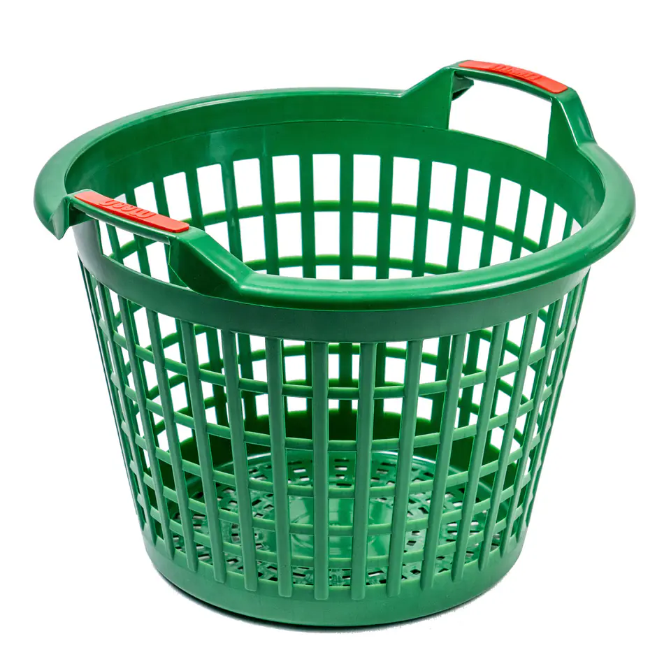 ⁨Openwork garden basket 35l coloured (475*320mm height 330mm)⁩ at Wasserman.eu