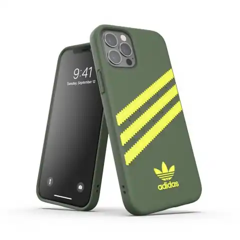 ⁨Adidas OR Moulded PU FW20 iPhone 12 Pro / 12 zielony/green 42254⁩ w sklepie Wasserman.eu