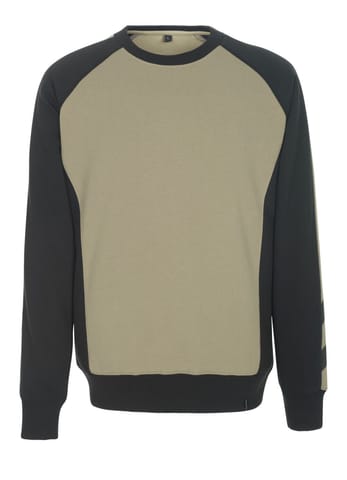 ⁨MASCOT® Bluza UNIQUE (kolor jasny khaki/czerń, rozmiar L)⁩ w sklepie Wasserman.eu