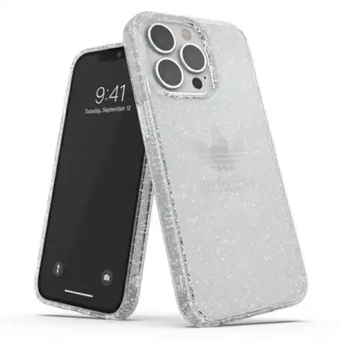 ⁨Adidas OR Protective iPhone 13 Pro / 13 6,1" Clear Case Glitter transparent 47120⁩ at Wasserman.eu
