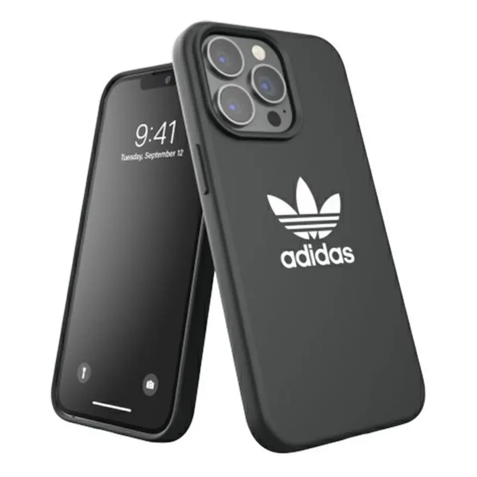 ⁨Adidas OR Silicone iPhone 13 Pro / 13 6,1" czarny/black 47122⁩ w sklepie Wasserman.eu