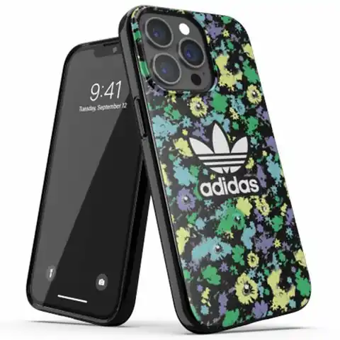 ⁨Adidas OR Snap Case Flower AOP iPhone 13 Pro / 13 6,1" multicolor/colourful 47104⁩ at Wasserman.eu