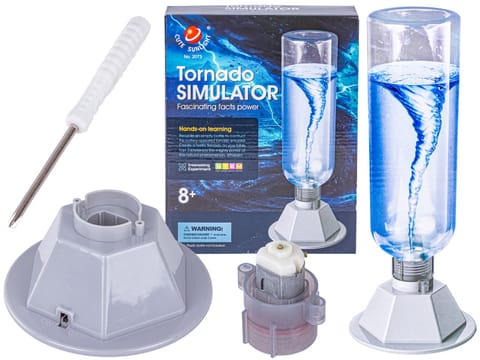 Zabawka Edukacyjna Naukowa dla dzieci TORNADO DIY Zbuduj To Sam Symulator Tornada w sklepie Wasserman.eu