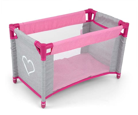 Milly Mally Łóżeczko dla lalek Lisa Prestige Pink w sklepie Wasserman.eu