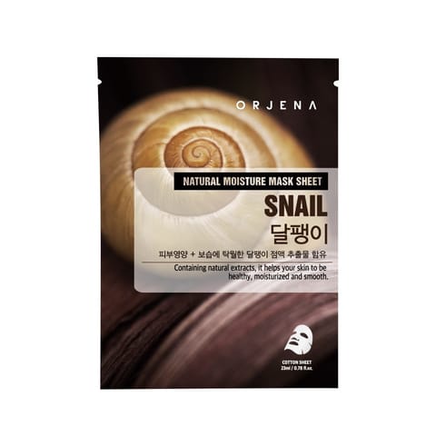 ⁨ORJENA Mask Sheet Maska regenerująca w płachcie - Snail 23 ml⁩ w sklepie Wasserman.eu