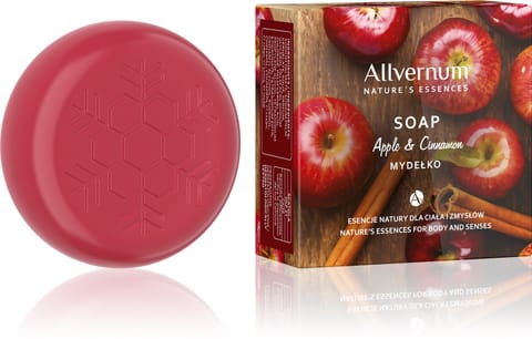 ⁨ALLVERNUM Nature`s Essences Mydełko Apple & Cinnamon⁩ w sklepie Wasserman.eu