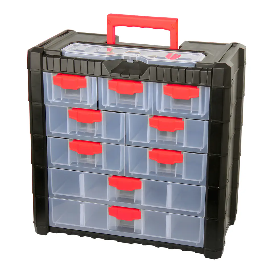 ⁨ORGANIZER Z RĄCZKĄ, 22 PRZEGRODY, 392X200X400, PROLINE HD⁩ w sklepie Wasserman.eu