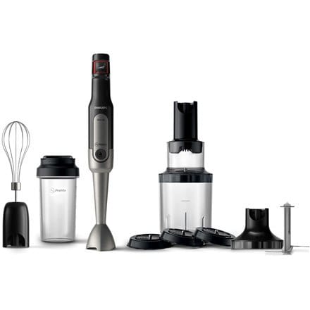 ⁨Philips Blender HR2657/90 Blender ręczny, 800 W, liczba prędkości Zmienna, tryb Turbo, rozdrabniacz, czarny⁩ w sklepie Wasserman.eu