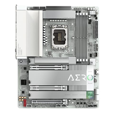 GIGABYTE Z890 AERO G Motherboard - Supports Intel Core Ultra (Series 2) CPUs, 16+1+2 phases VRM, up to 8800MHz DDR5 (OC), 1xPCIe 5.0 + 4xPCIe 4.0,Wi-Fi 7, 2.5GbE LAN, Thunderbolt 4 at Wasserman.eu