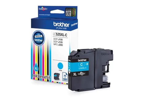 ⁨Tusz Brother niebieski LC525XLCAP2=LC-525XLC, 1300 str.⁩ w sklepie Wasserman.eu