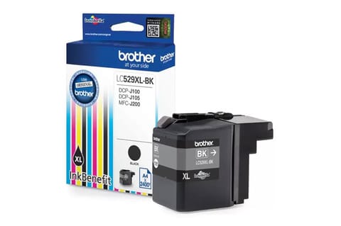 ⁨Tusz Brother czarny LC529XLBKAP2=LC-529XLBK, 2400 str.⁩ w sklepie Wasserman.eu