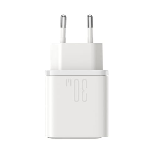 ⁨Ładowarka Joyroom Sieciowa USB-C / USB-A 30W - Biała⁩ w sklepie Wasserman.eu