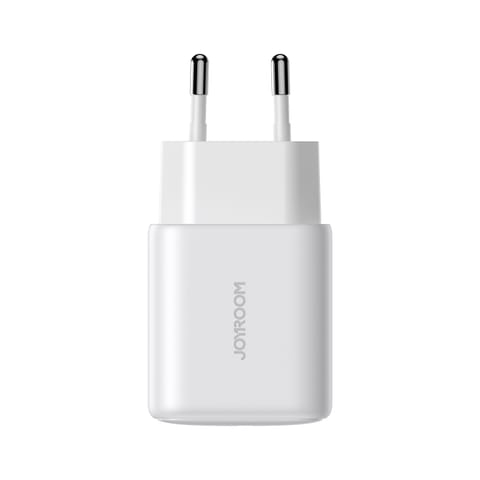 ⁨Ładowarka Joyroom Sieciowa USB-C / USB-A 20W PD / QC 3.0 - Biała⁩ w sklepie Wasserman.eu