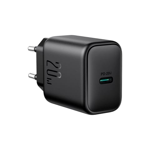 ⁨Ładowarka Joyroom Sieciowa USB-C PD 20W - Czarna⁩ w sklepie Wasserman.eu