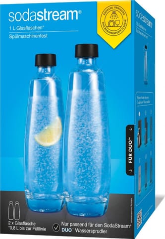 ⁨SodaStream Zestaw butelek szklanych Pack 2 bott. / GLASS 2 sztuki⁩ w sklepie Wasserman.eu