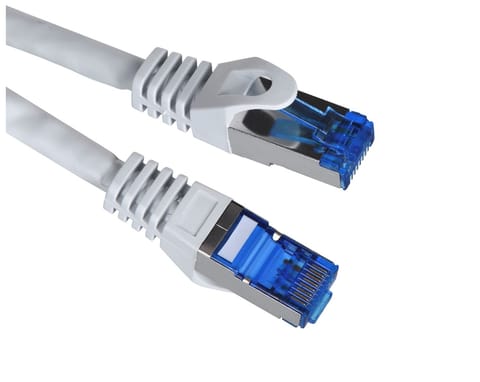 ⁨Lanberg Patchcord S/FTP Cat.6a 20m Gray LSZH⁩ at Wasserman.eu