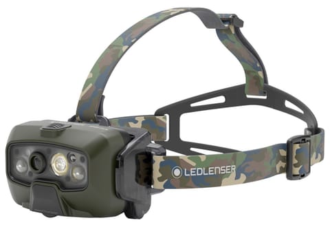 ⁨Ledlenser HF8R Core RGB Camouflage - Headband flashlight LED, green⁩ at Wasserman.eu