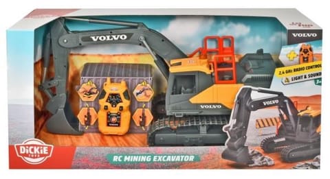 ⁨Construction Koparka górnicza Volvo na radio 60cm Dickie⁩ w sklepie Wasserman.eu