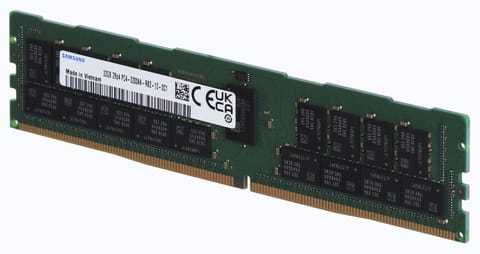 ⁨Samsung M393A4K40EB3-CWE memory module 32 GB 1 x 32 GB DDR4 3200 MHz ECC⁩ at Wasserman.eu