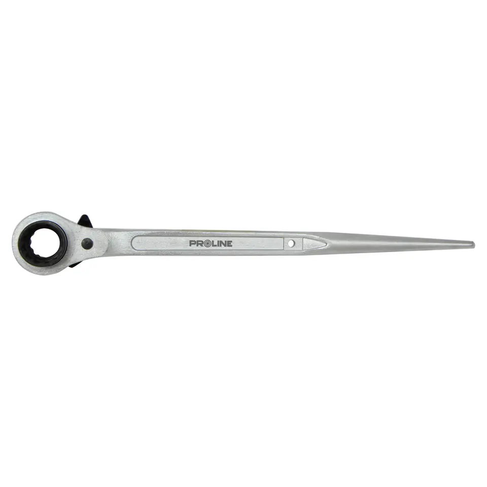 ⁨Scaffolding wrench with ratchet, 19x22mm, proline⁩ at Wasserman.eu