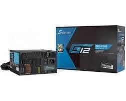 Seasonic G12 GC 80 PLUS Gold Power Supply - 850 Watt, black at Wasserman.eu