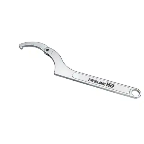 ⁨Hook wrench with joint "claw" 80x120mm, proline "hd"⁩ at Wasserman.eu