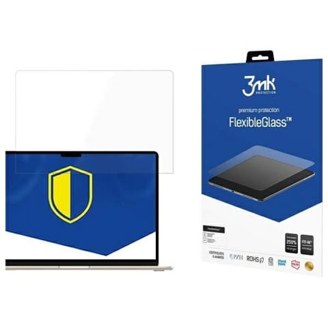 ⁨3MK FlexibleGlass Apple Macbook Air 15,32023 Szkło Hybrydowe⁩ w sklepie Wasserman.eu
