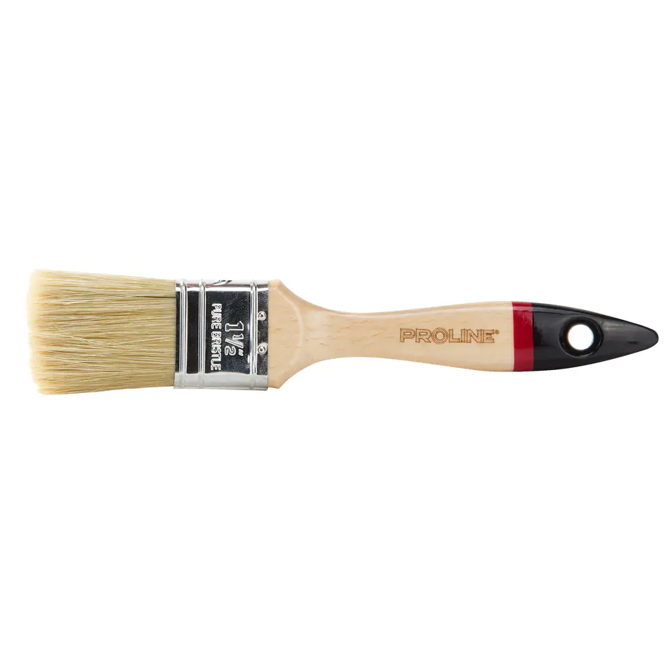 ⁨English brush prof.,1" handle wood.,varnish.,oil,proline⁩ at Wasserman.eu