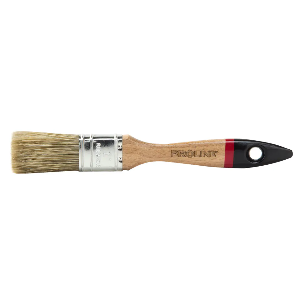 ⁨English brush prof.,1,5"handle wood.,varnish,acrylic,proline⁩ at Wasserman.eu