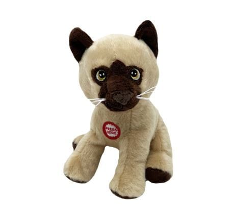 ⁨Beige Cat 15 cm with souns⁩ at Wasserman.eu