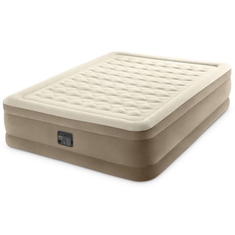Materac dmuchany dwuosobowy 203x152 cm z wbudowaną pomką INTEX 64428 w sklepie Wasserman.eu