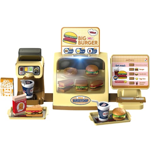 ⁨WOOPIE Sklep Restauracja Fast Food Mini Burger Shop "BIG BURGER"⁩ w sklepie Wasserman.eu