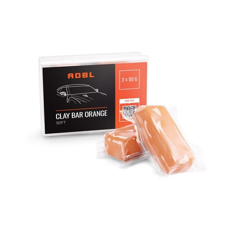 ⁨ADBL Clay Bar Orange 2x50g - miękka glinka do lakieru⁩ w sklepie Wasserman.eu